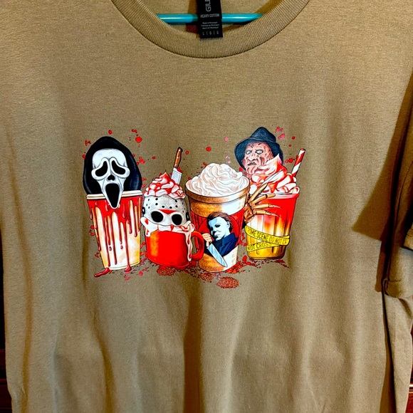 100% cotton gildan unisex T-shirt size large - Picture 1 of 4